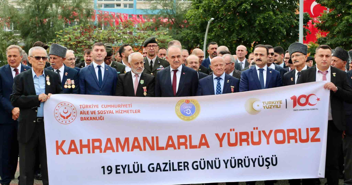   19 Eylül Gaziler Günü Kutlandı