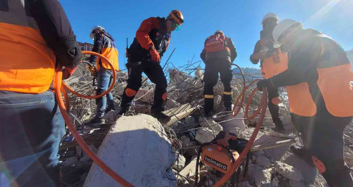 Deprem Saha Tatbikatı Yapıldı