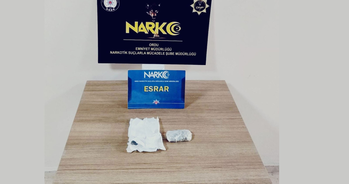 NARKOTİK OPERASYONU