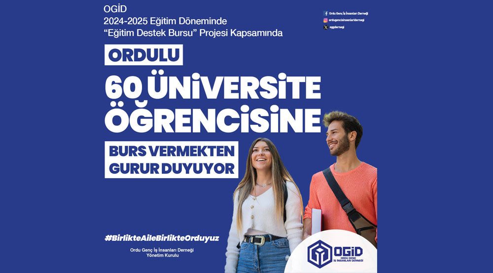 OGİD’den Ordulu 60 Öğrenciye Burs Desteği!