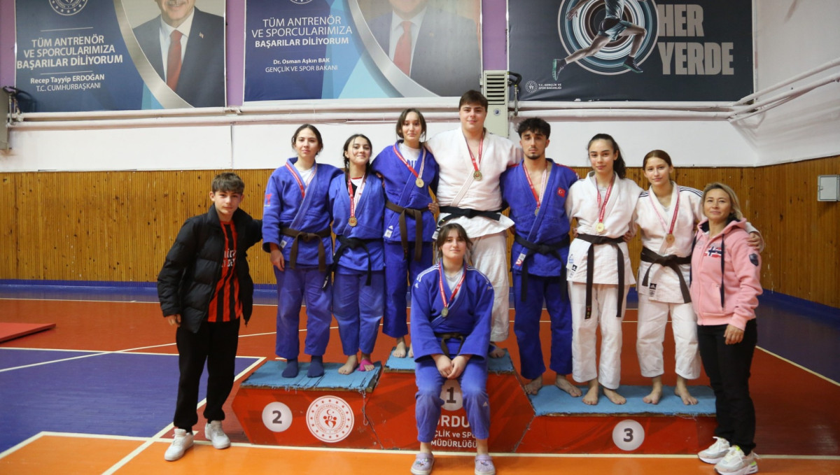 ORDU’DA GENÇLER JUDO İL BİRİNCİLİĞİ DÜZENLENDİ