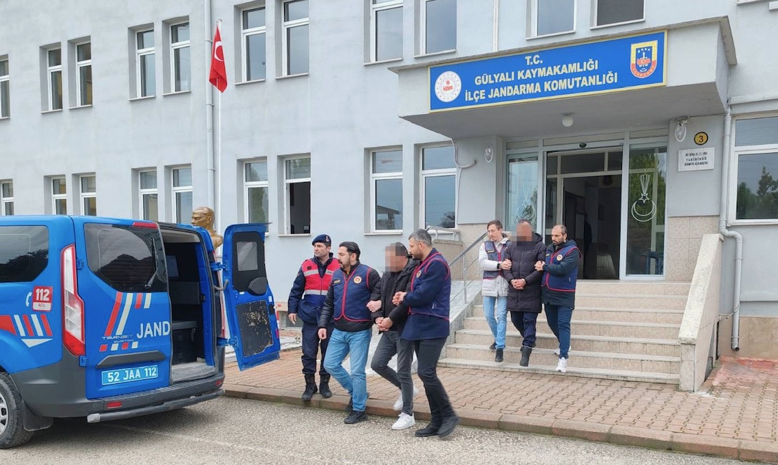 Ordu’da Kamu Malına Zarar Veren Şüpheliler Yakalandı